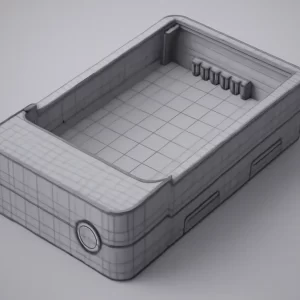 Drone battery compartment