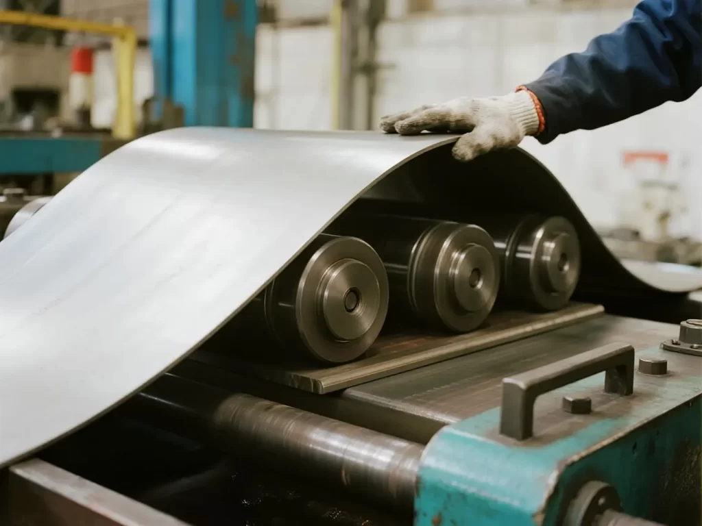 Roll Bending for Curves