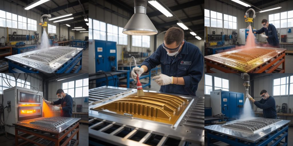 Four Common Methods of Powder Coat Removal on Aluminum