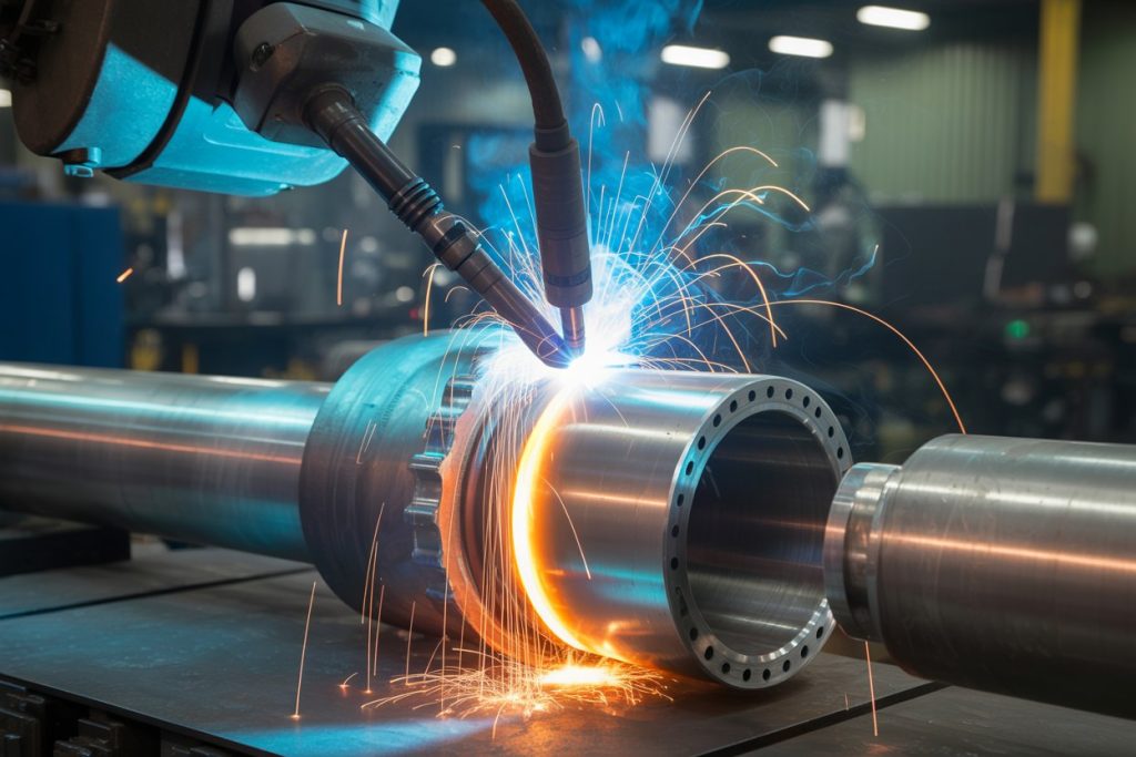 Half Coupling to Pipe