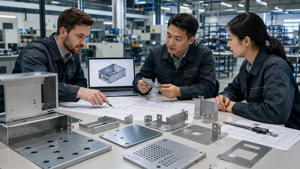 Engineering review before prototyping for overseas OEM sheet metal projects