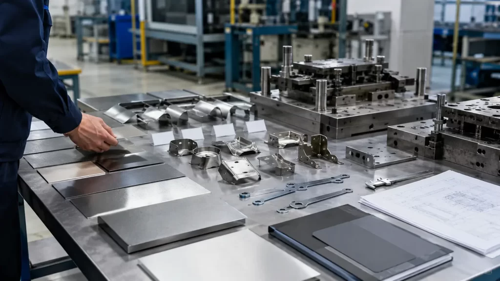 Material selection for metal stamping parts and mold scheme review