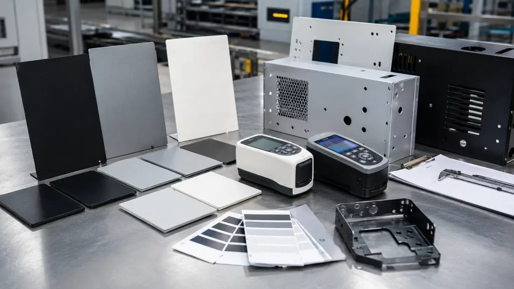 Sheet metal pretreatment before powder coating for stable coating adhesion